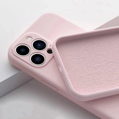 Luxury Original Liquid Silicone iPhone Case