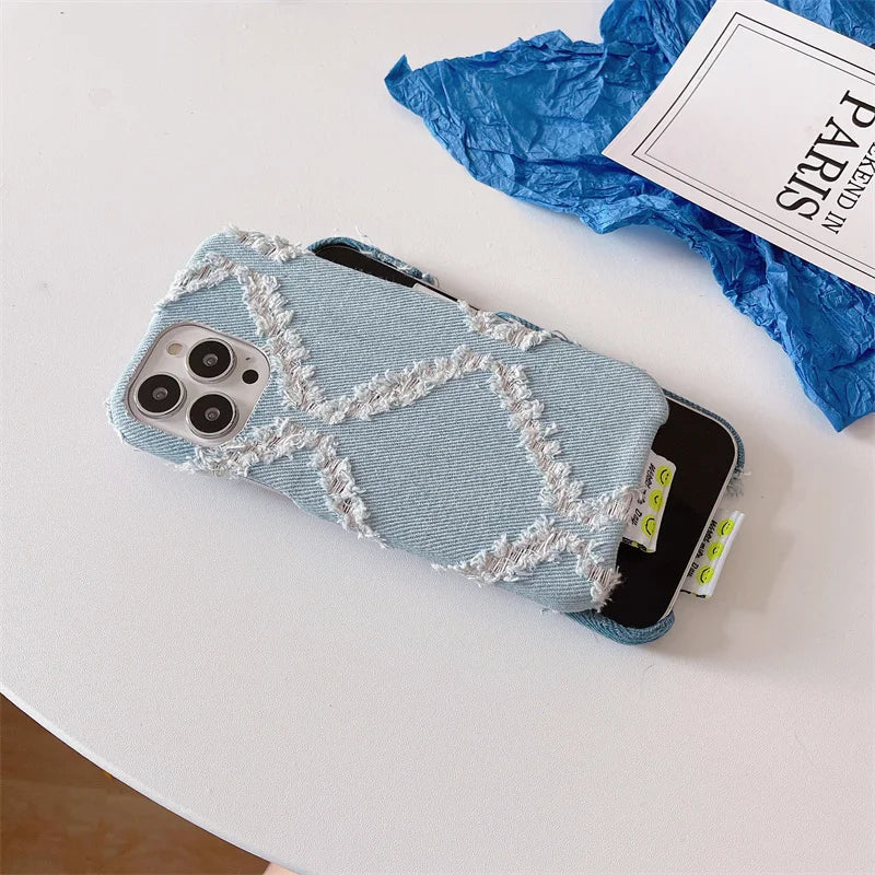 Denim Fabric Case