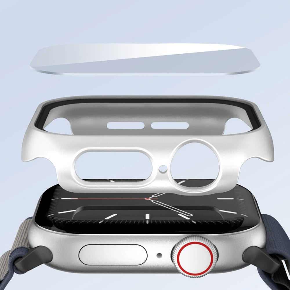 Tempered Glass & Cover for Apple Watch