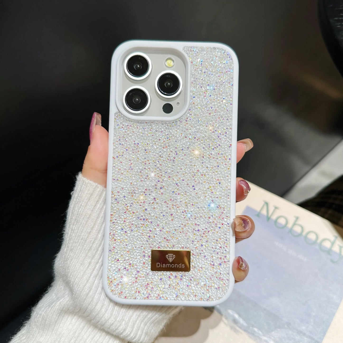 Zircon Macaroon Color iPhone Case