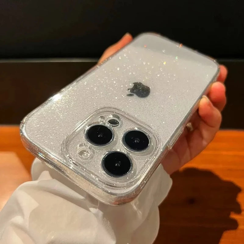 Clear Glitter Case