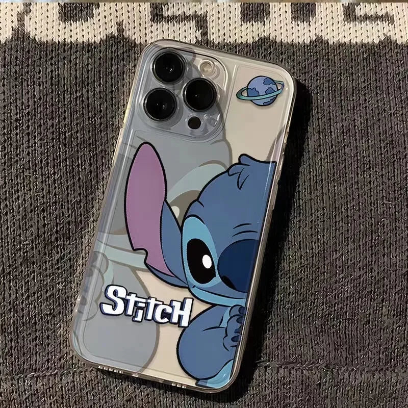 Stitch Shy Cute iPhone Case