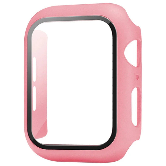 Gehärtetes Glas und Cover für die Apple Watch