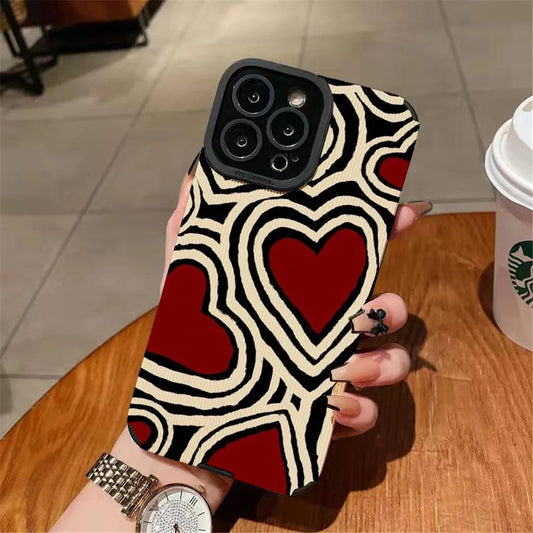 Red LoveHearts Case