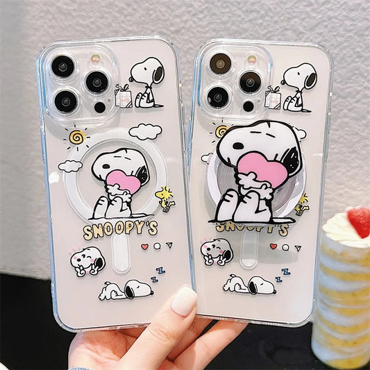 Cartoon Snoopy MagSafe Case