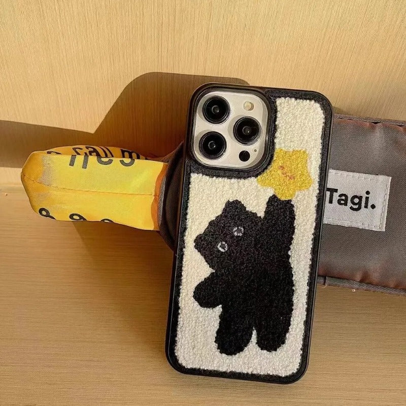 Cute Towel Embroidery  CaseCase