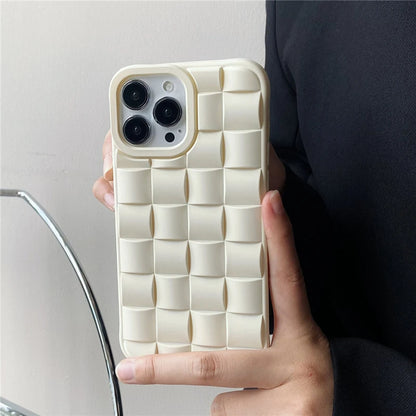 3D Cube Weave Pattern Case