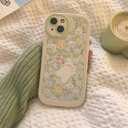 Floral Rabbit Case