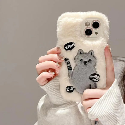 Fluffy Cat Case