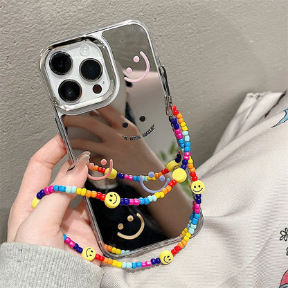 Smiley Mirror Case + Strap