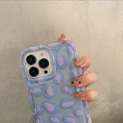 Purple Leopard Pattern Case