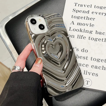 3D Love Mirror Case