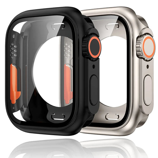 Tempered Glass & Cover for Apple Watch