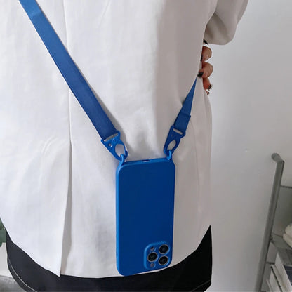 Blue Lens Protection Crossbody Case