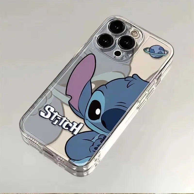 Stitch Shy Cute iPhone Case