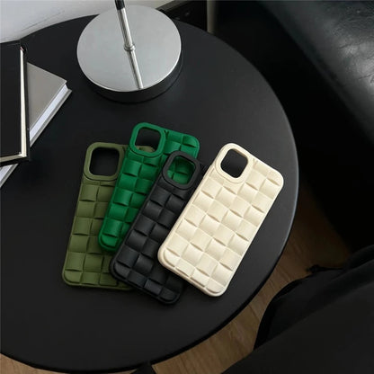 3D Cube Weave Pattern Case