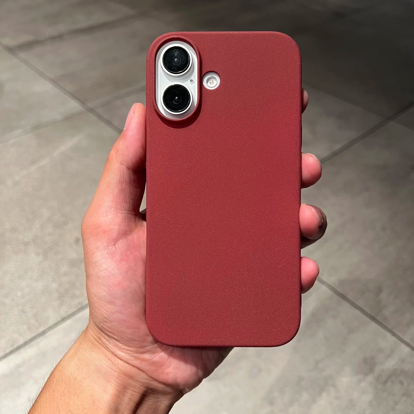 Ultra-Thin Sandstone Matte iPhone Case