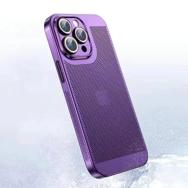 Purple Heat Dissipation Phone Case