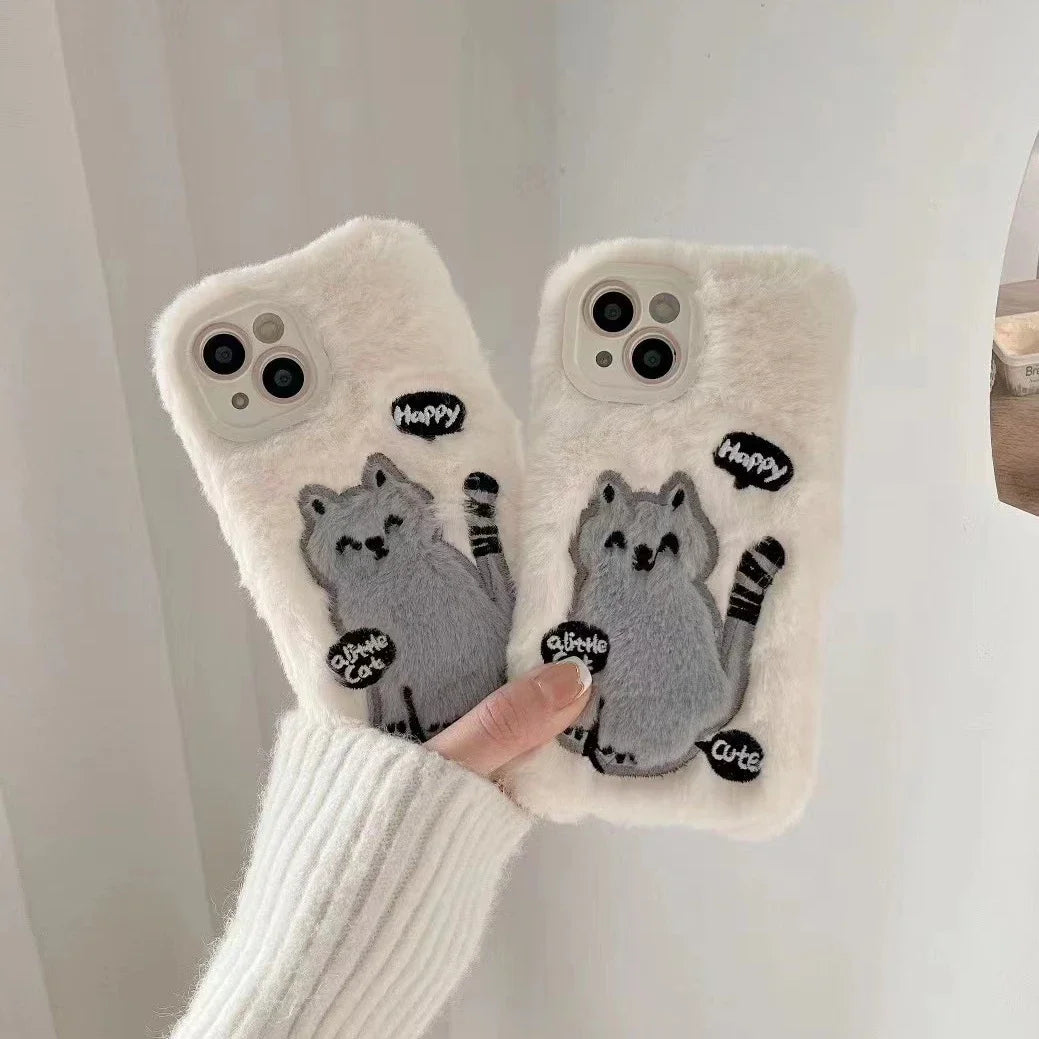 Fluffy Cat Case