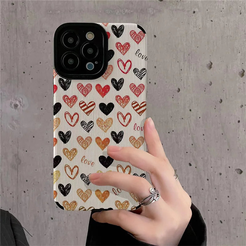 Colorful LoveHeart Case