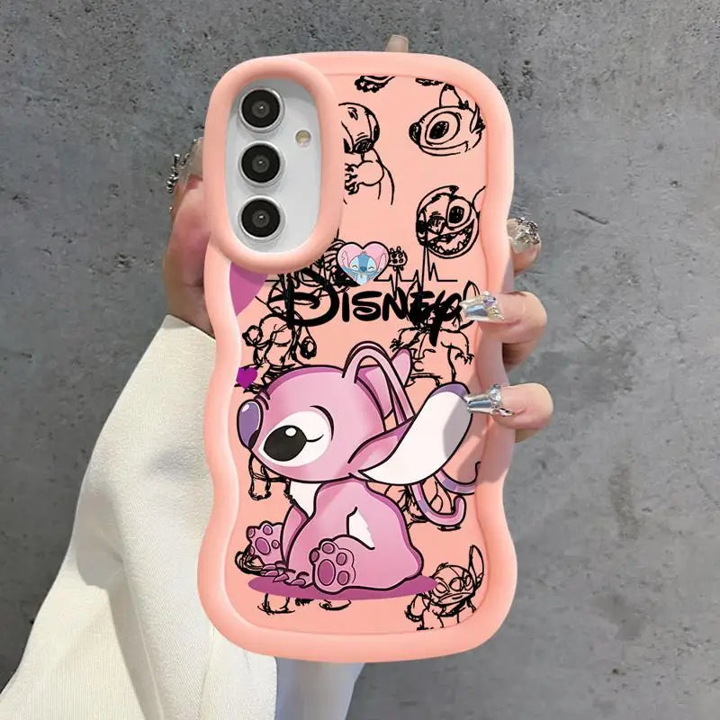 Disney Cute Stitch Samsung Handyhülle