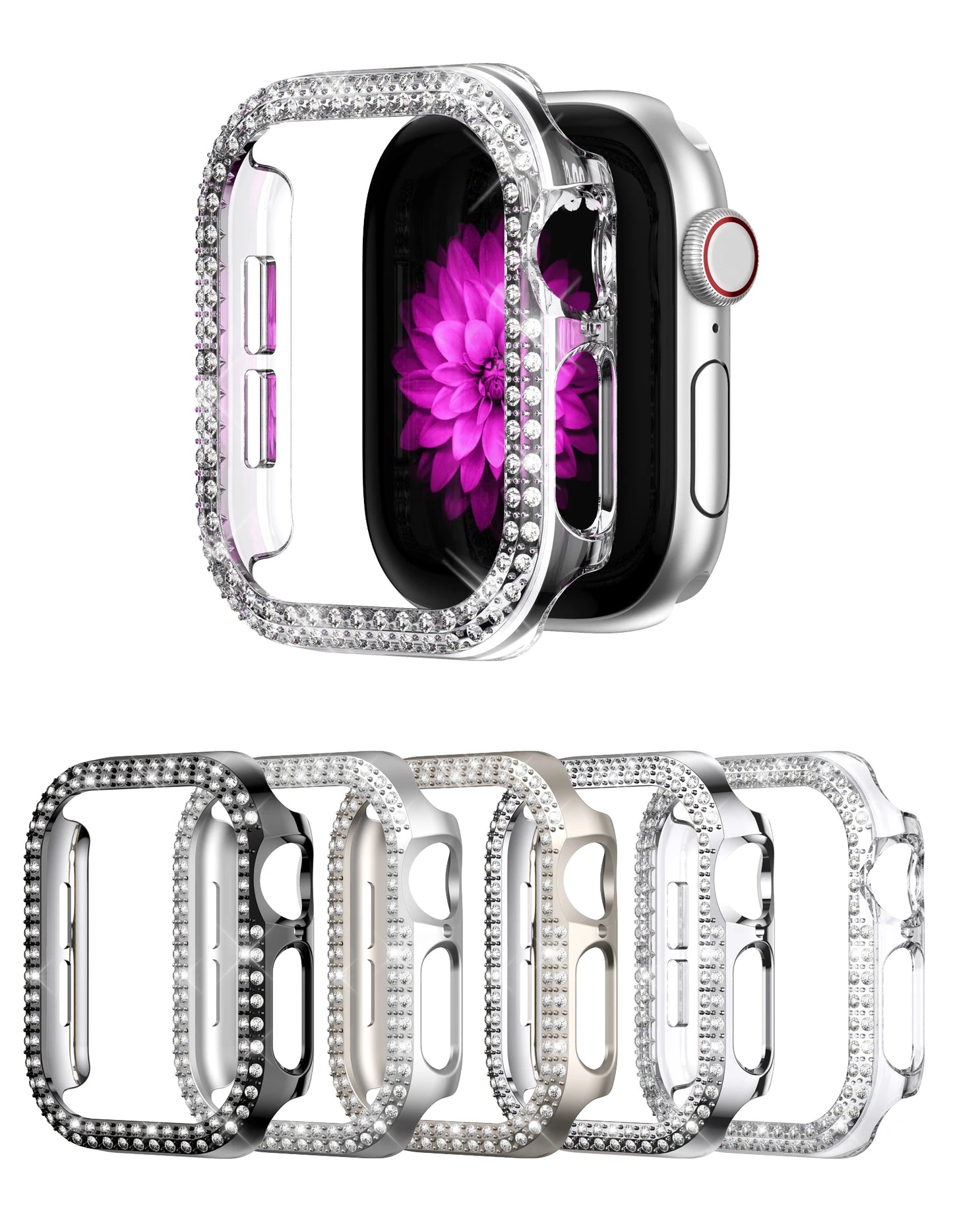 Silikon-Stoßfängerabdeckung für Apple Watch