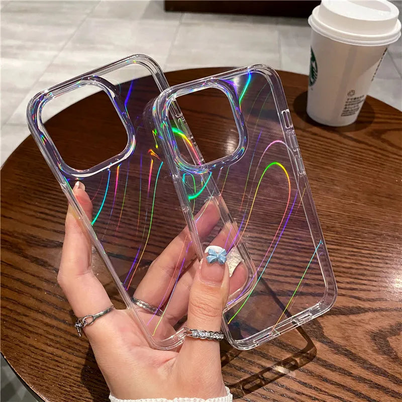 Holographic Transparent Case