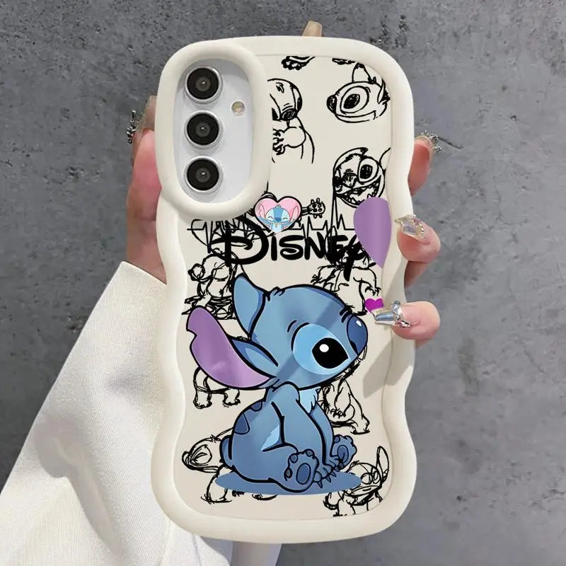 Disney Cute Stitch Samsung Handyhülle