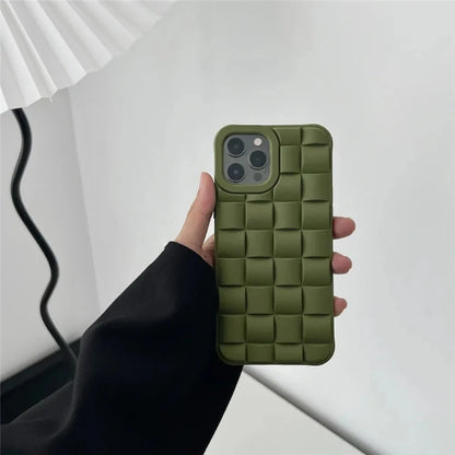 3D Cube Weave Pattern Case