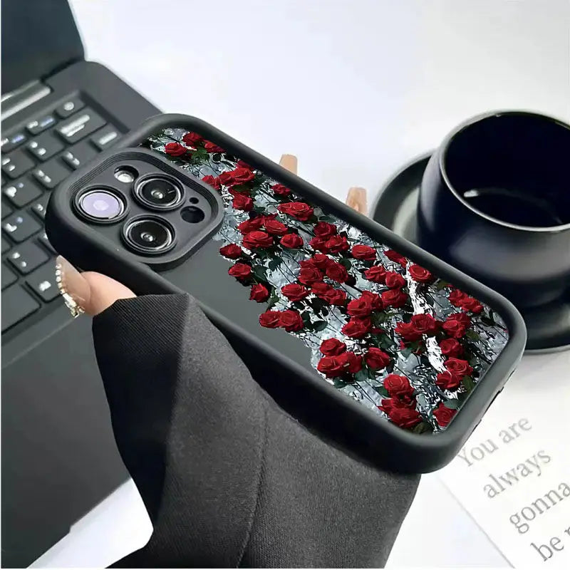 Red Roses Silicone Case