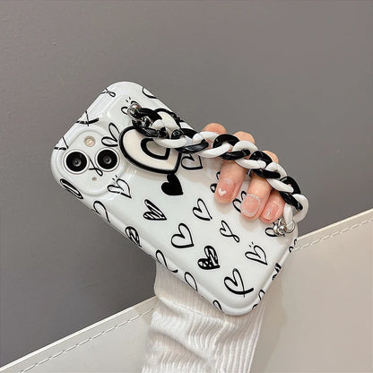 Graffiti  LoveHeart Case + Strap