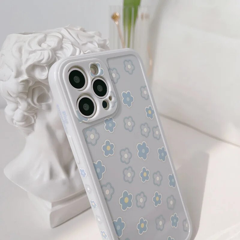 Baby Blue Floral Case