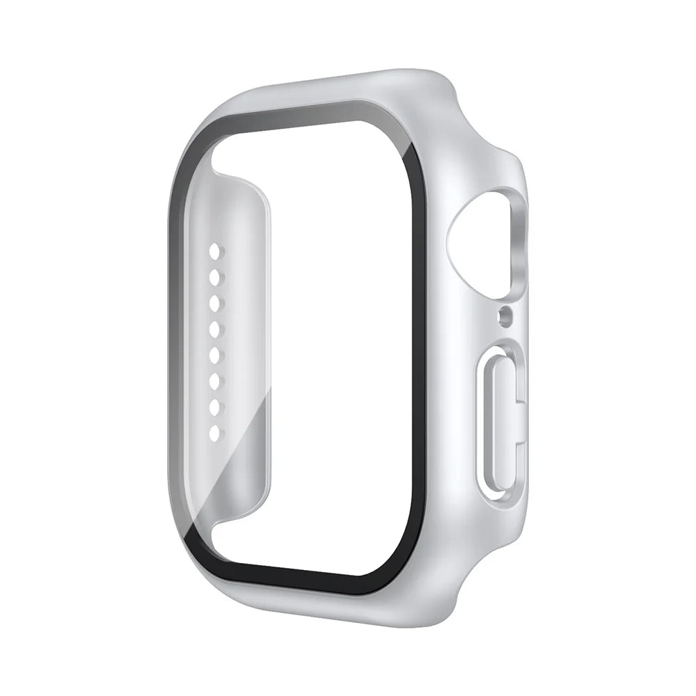 Tempered Glass & Case for Apple Watch