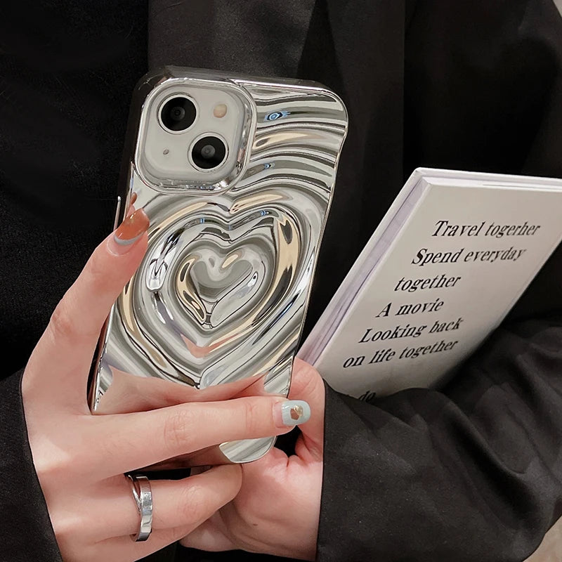 3D Love Mirror Case