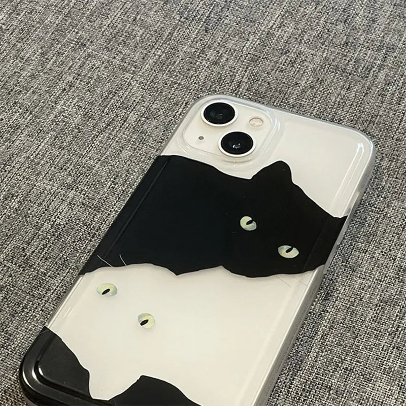 Black & White Cats Case